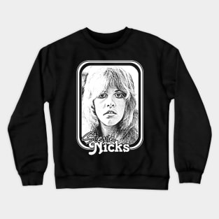 Stevie Nicks // Retro 70s Style Fan Design Crewneck Sweatshirt